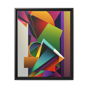 "Colorful Effervescence" Matte Canvas