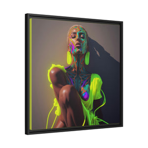 "Lady Luminance" Matte Canvas