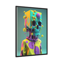 Load image into Gallery viewer, "Galactic Skull Glam" Matte Canvas
