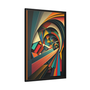 "Chromatic Bliss" Matte Canvas