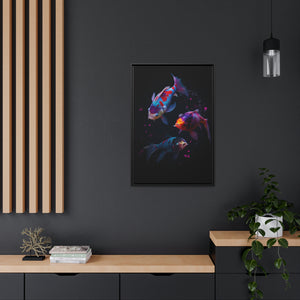 "Colourful Koi" Matte Canvas