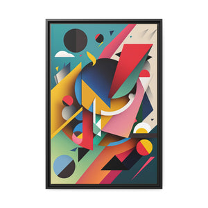 "Bold Symphony" Matte Canvas