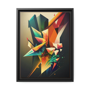 "Color Cascade II" Matte Canvas