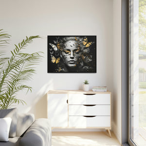 "A Woman's Metamorphosis" Matte Canvas