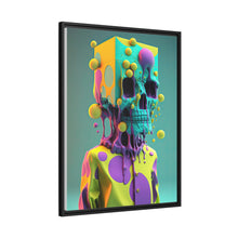 Load image into Gallery viewer, "Galactic Skull Glam" Matte Canvas
