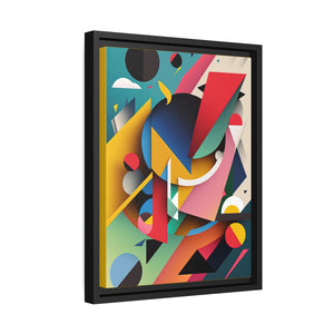 "Bold Symphony" Matte Canvas