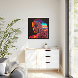 "Photon Waves" Matte Canvas