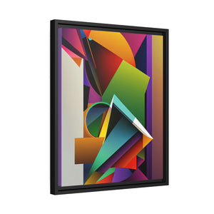 "Colorful Effervescence" Matte Canvas