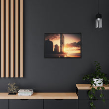 Load image into Gallery viewer, "Golden Hour at Surfers Paradise" Matte Canvas
