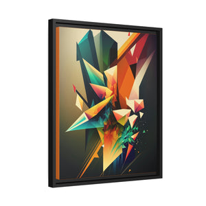 "Color Cascade II" Matte Canvas