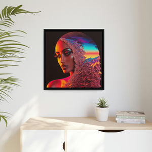 "Photon Waves" Matte Canvas