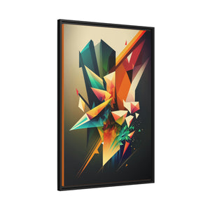 "Color Cascade II" Matte Canvas