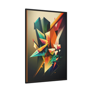 "Color Cascade II" Matte Canvas