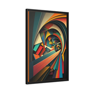 "Chromatic Bliss" Matte Canvas