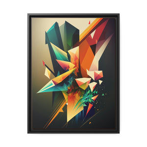 "Color Cascade II" Matte Canvas