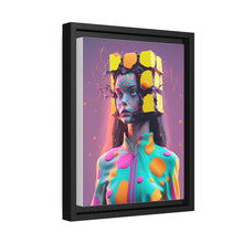 Load image into Gallery viewer, "Galactic Blocks Glam" Matte Canvas
