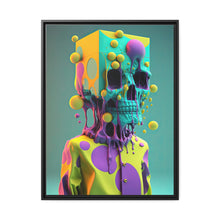 Load image into Gallery viewer, "Galactic Skull Glam" Matte Canvas
