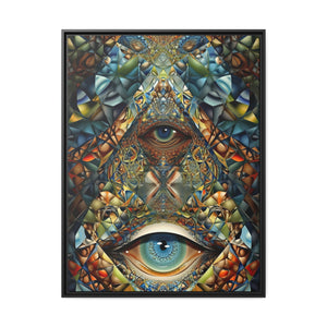"Raw Awareness" Matte Canvas