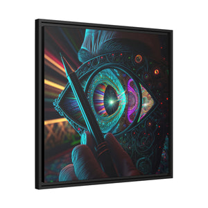 "Observer Meets Observed" Matte Canvas