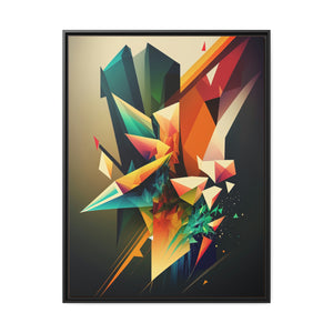 "Color Cascade II" Matte Canvas