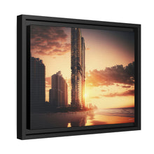 Load image into Gallery viewer, "Golden Hour at Surfers Paradise" Matte Canvas
