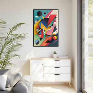 "Bold Symphony" Matte Canvas