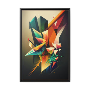 "Color Cascade II" Matte Canvas