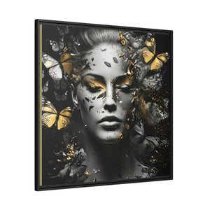 "A Woman's Metamorphosis" Matte Canvas