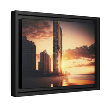 Load image into Gallery viewer, "Golden Hour at Surfers Paradise" Matte Canvas

