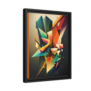 "Color Cascade II" Matte Canvas