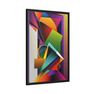 "Colorful Effervescence" Matte Canvas