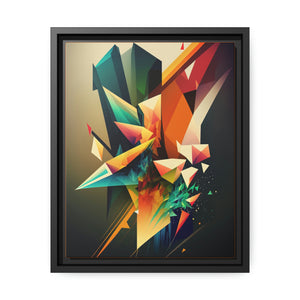 "Color Cascade II" Matte Canvas