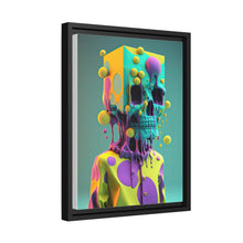 Load image into Gallery viewer, "Galactic Skull Glam" Matte Canvas
