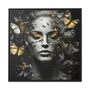 "A Woman's Metamorphosis" Matte Canvas