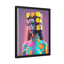 Load image into Gallery viewer, "Galactic Blocks Glam" Matte Canvas
